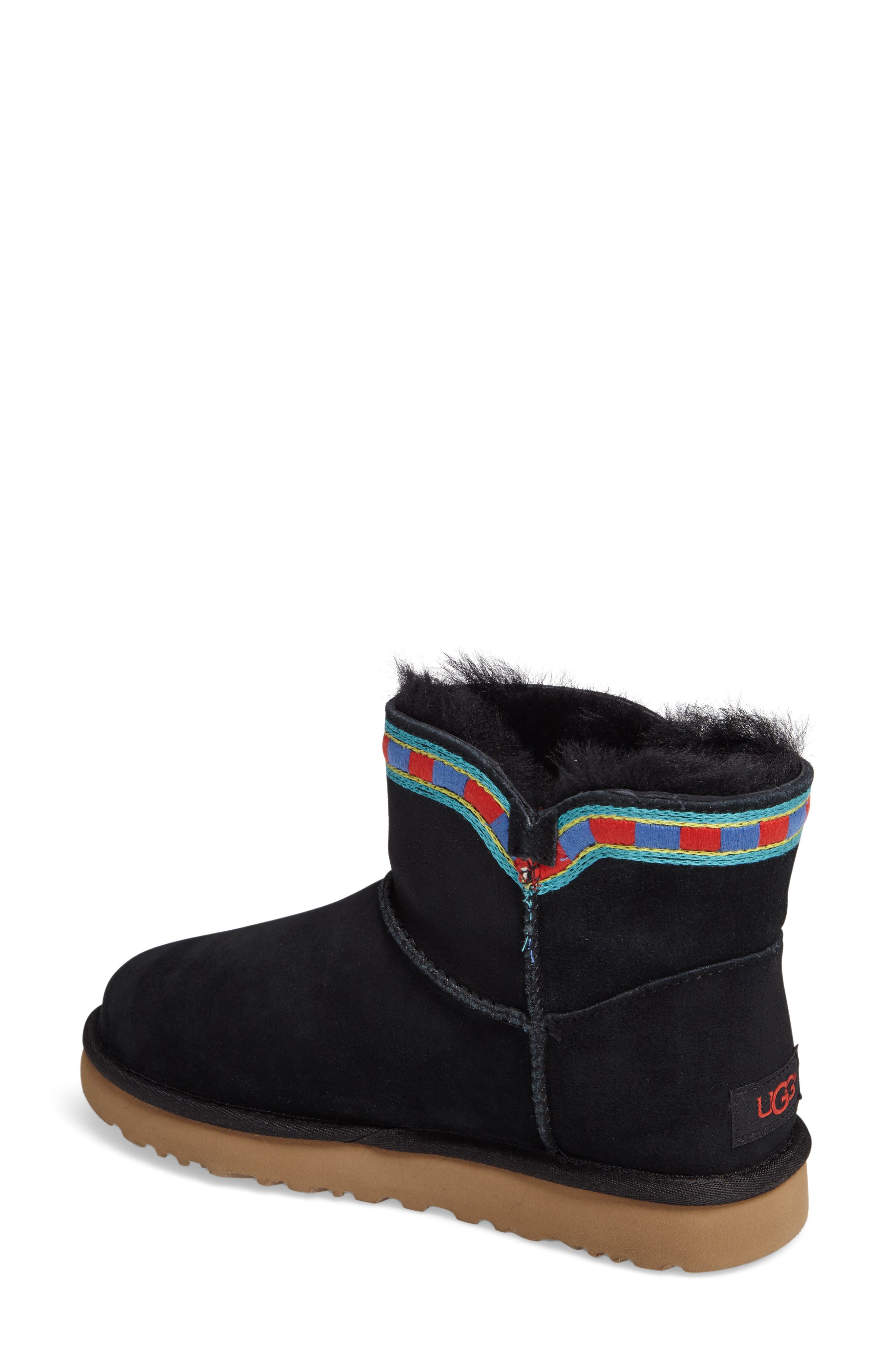 UGG<sup>®</sup> Rosamaria Embroidered Boot, Alternate, color, 