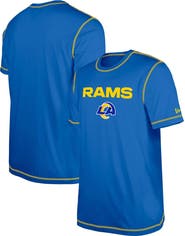 New Era Men's New Era Royal Los Angeles Rams Third Down Puff Print T-Shirt