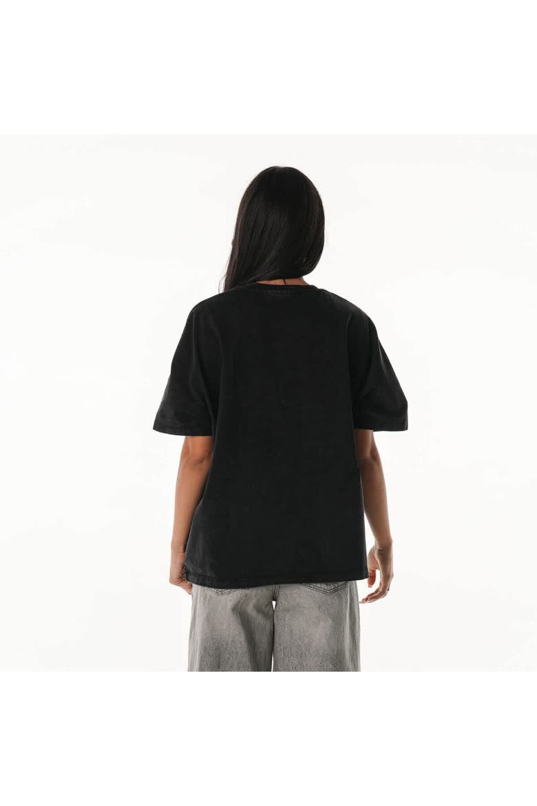 Women's The Wild Collective  Black Detroit Lions Oversized Laurel Graphic Dolman T-Shirt, Alternate, color, Black