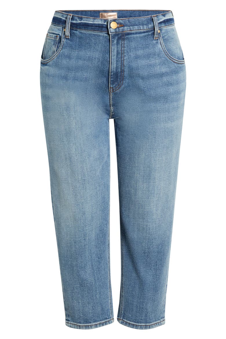 Kit High Waist Crop Baggy Jeans, Alternate, color, DISCUSS