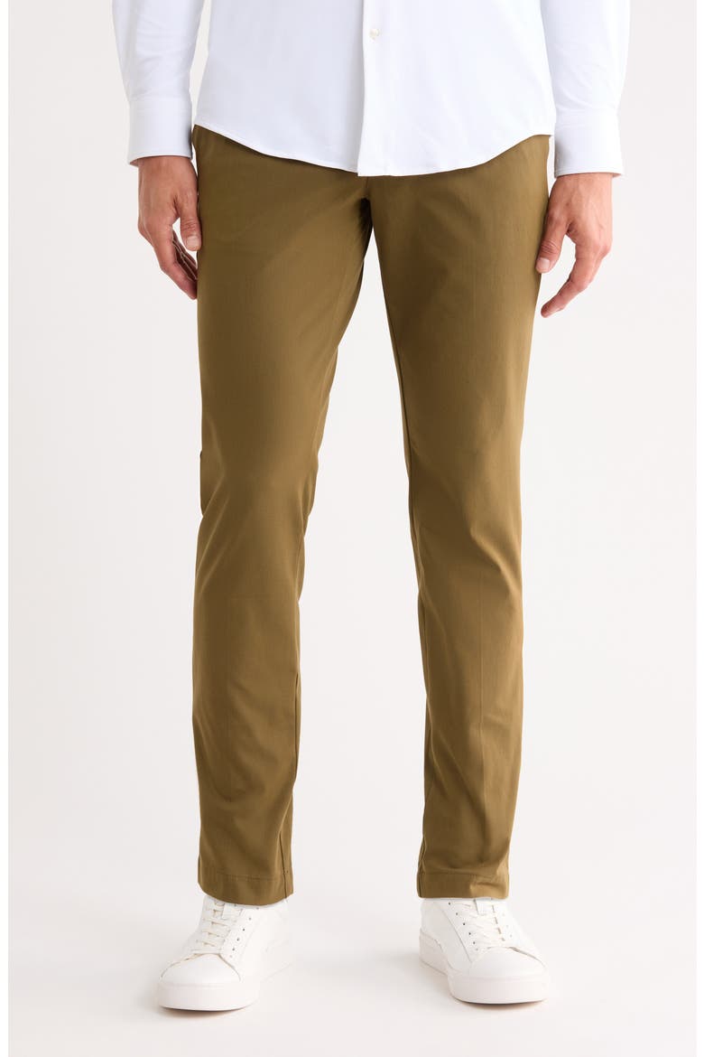 Kaito Straight Leg Pants, Main, color, DARK GREEN