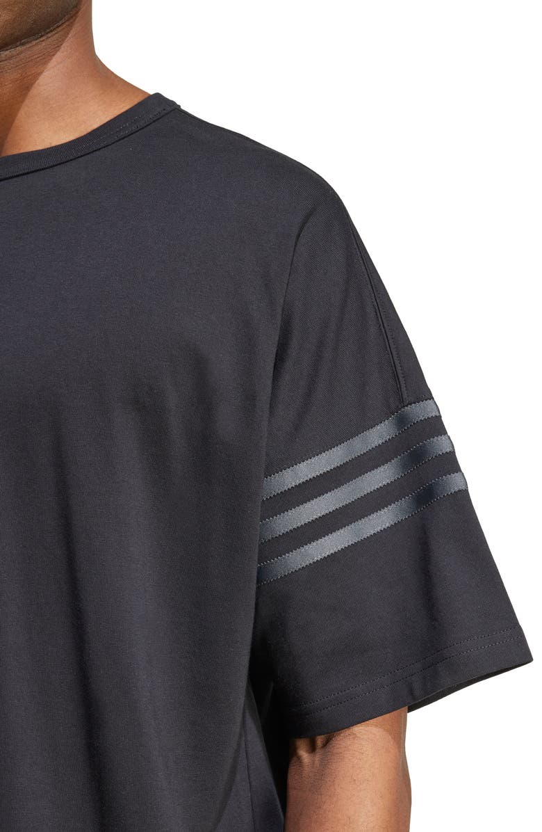 adidas Neuclassics Oversize Cotton T-Shirt, Alternate, color, 