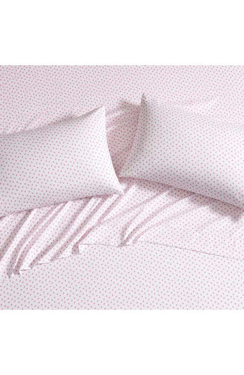 Laura Ashley Sweet Lady Bug Print Microfiber Sheet Set