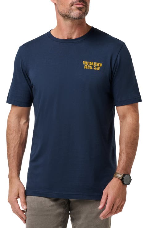 Club Dues Cotton Graphic T-Shirt