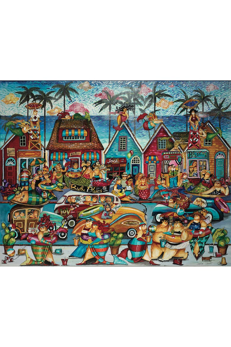 Bathtub Beach by Jennifer Garant, 24 x 30 Inches, 1000 Piece Puzzle, Alternate, color, Multicolored