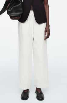 COS Organic Cotton Herringbone Pants