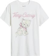 Junk Food Very Cutesy Cotton Graphic T-Shirt