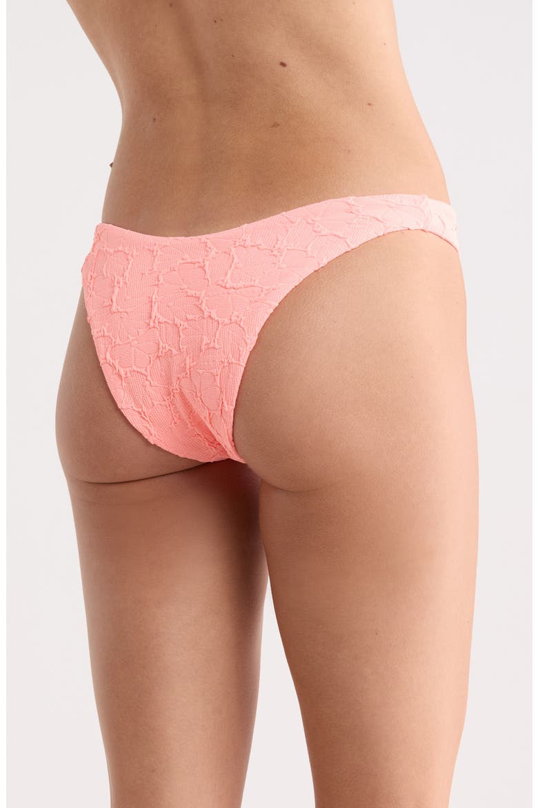Splendour Textured Bikini Briefs, Alternate, color, PINK