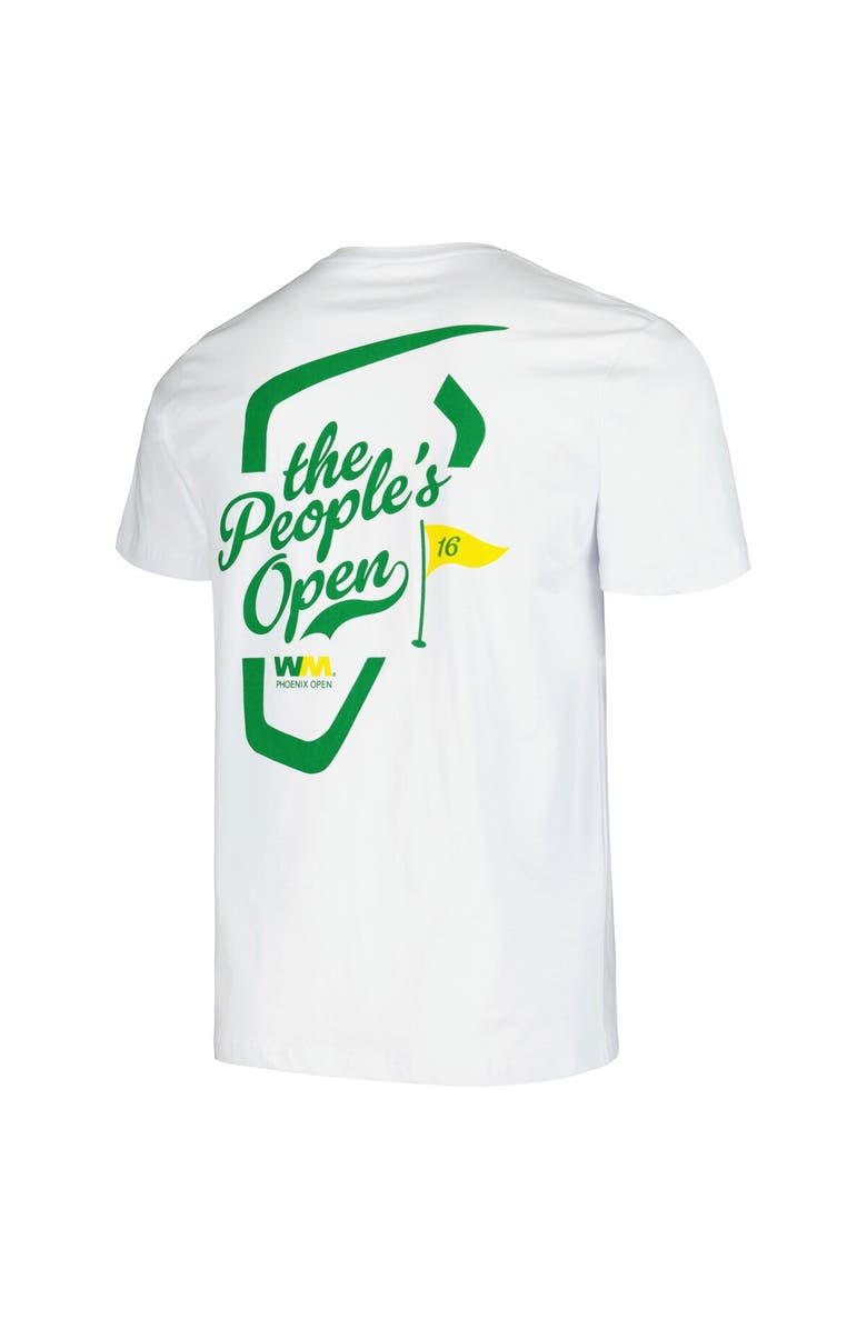 BARSTOOL GOLF Men's Barstool Golf White WM Phoenix Open The People's Open T-Shirt, Alternate, color,