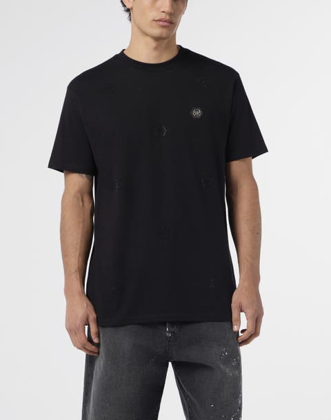 Round Neck T-Shirt Monogram Stones Monogram Men