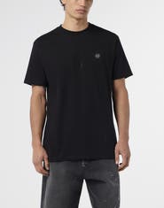 PHILIPP PLEIN Round Neck T-Shirt Monogram Stones Monogram Men