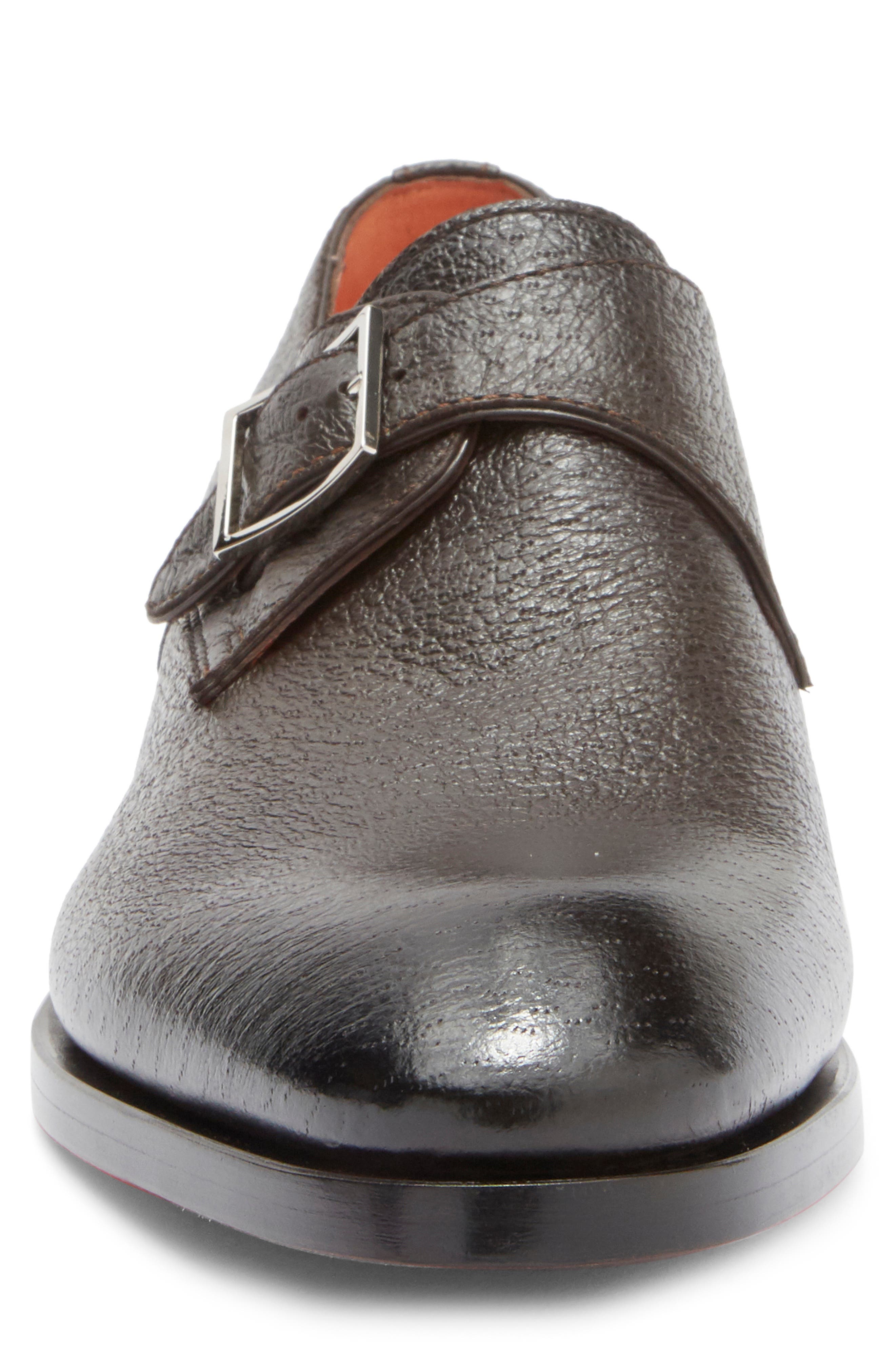 Santoni Monk Strap Loafer, Alternate, color, 