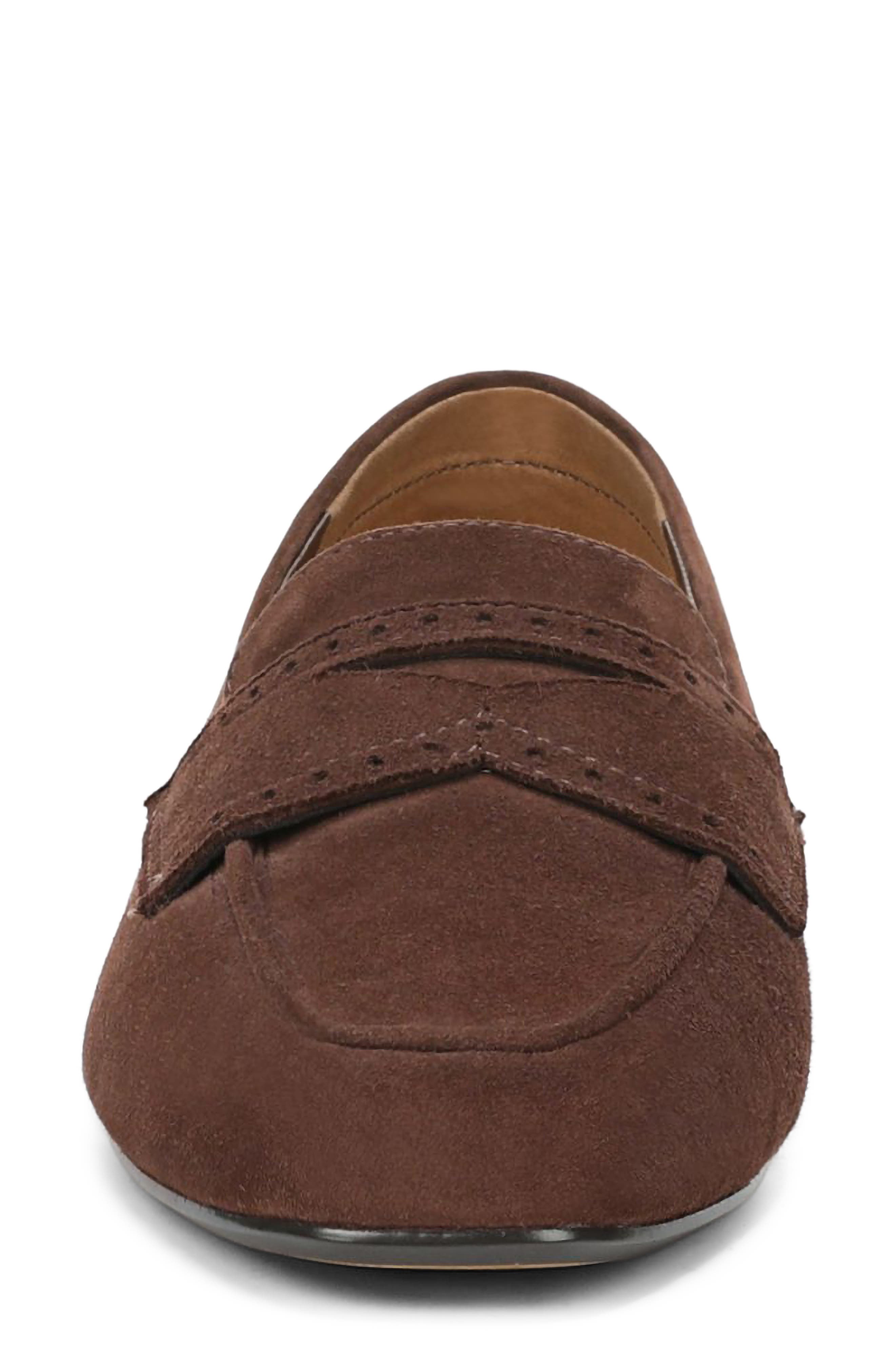 Sadie Penny Loafer, Alternate, color, SWISS CHOCOLATE