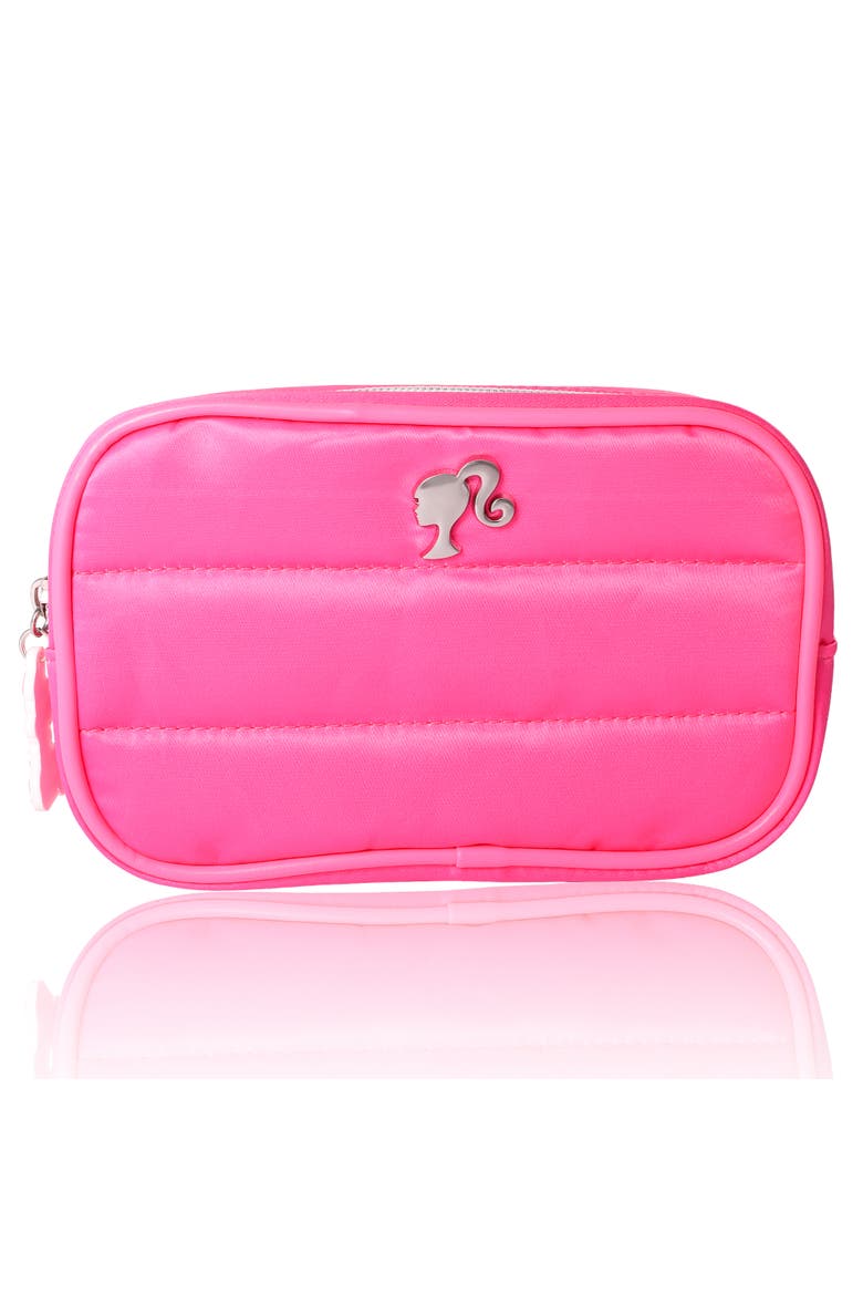 Camera Bag Shape Cosmetic Bag, Alternate, color, Pink