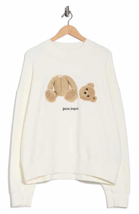 Palm Angels Bear Cotton Blend Sweatshirt