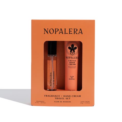 Hand Cream + Travel Perfume Set, Flor de Madera