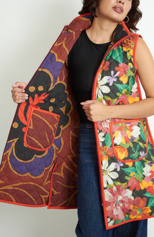 Florencia Davalos Juani Vest In Multi