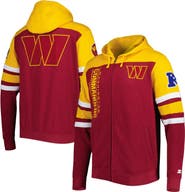 STARTER Men's Starter Burgundy Washington Commanders Extreme Full-Zip Hoodie Jacket