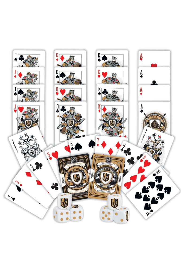 Vegas Golden Knights Cards & DiceSet, Alternate, color, Multicolor