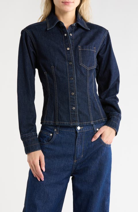Franny Cotton Denim Shirt