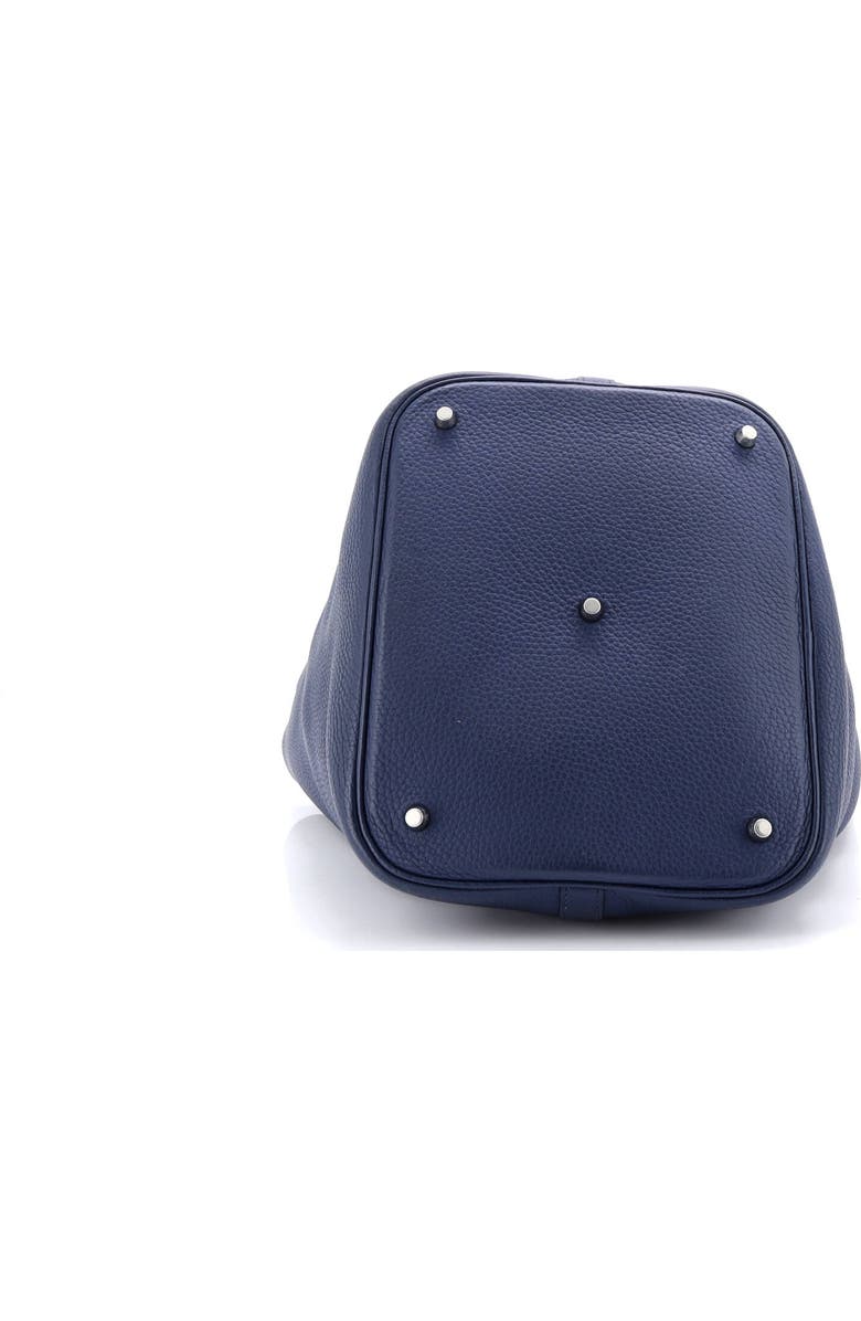 Pre-Owned Hermes Picotin Lock Bag Clemence GM, Alternate, color, Bleu De Malte