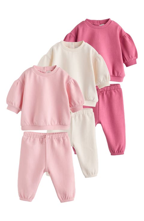 Kids' 6-Piece Sweatshirt & Joggers Set