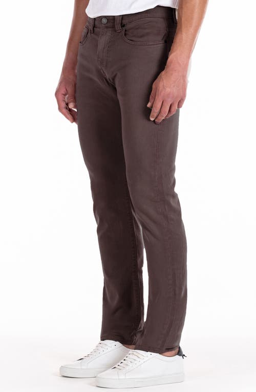 Fidelity Denim Jimmy Slim Straight Leg Jeans In Brown