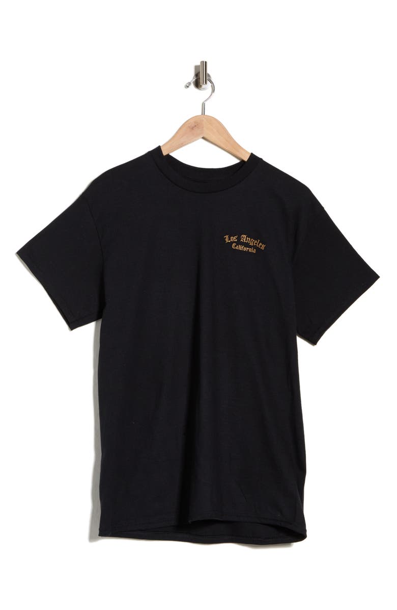 RIOT SOCIETY Los Angeles Cotton Graphic T-Shirt, Alternate, color,