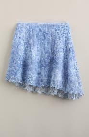 Treasure & Bond Kids' Asymmetric Lace Skirt