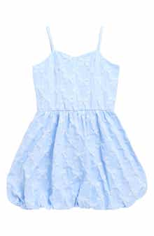 Ava & Yelly Kids' Bow Bubble Party Dress
