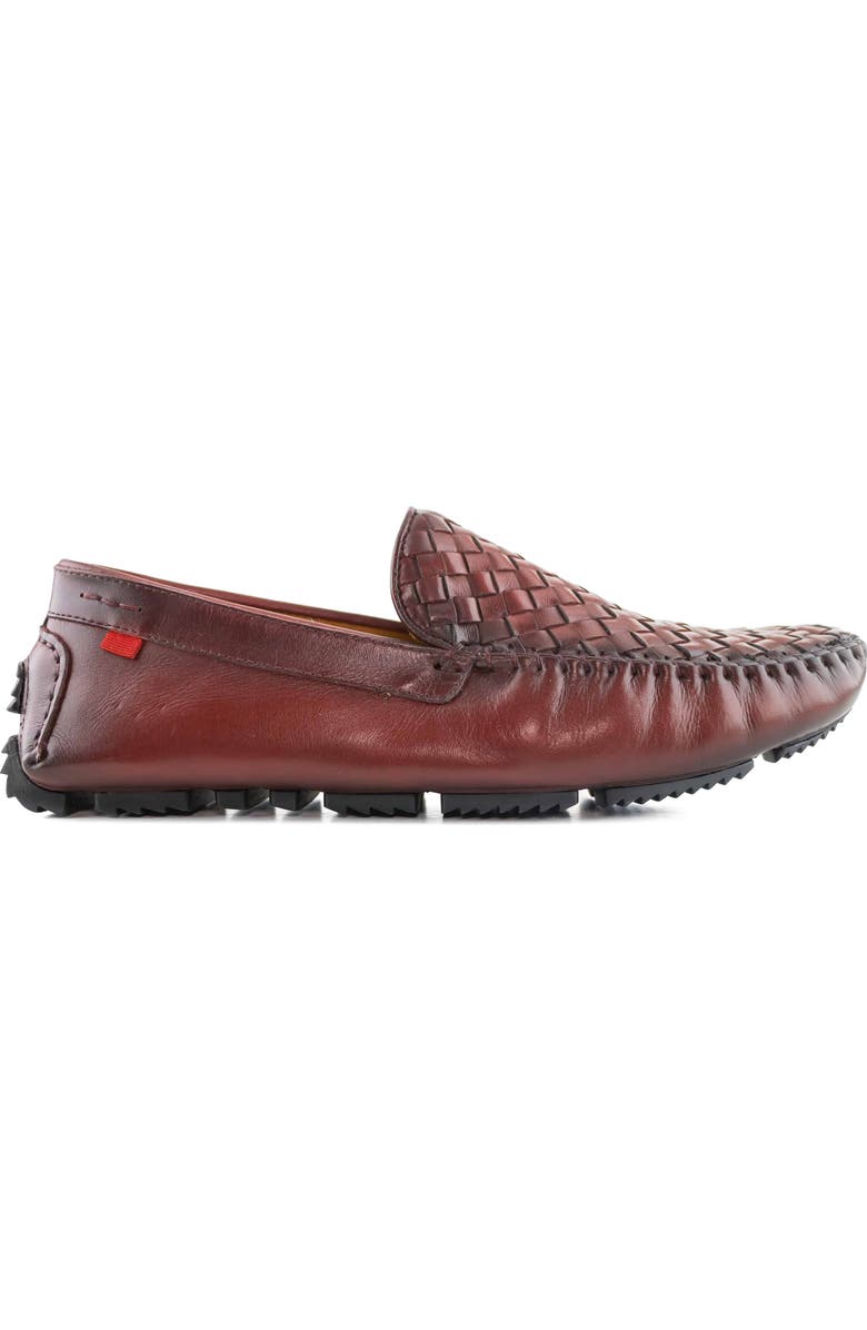 Marc Joseph New York Spring Street Woven Leather Driving Loafer, Alternate, color,