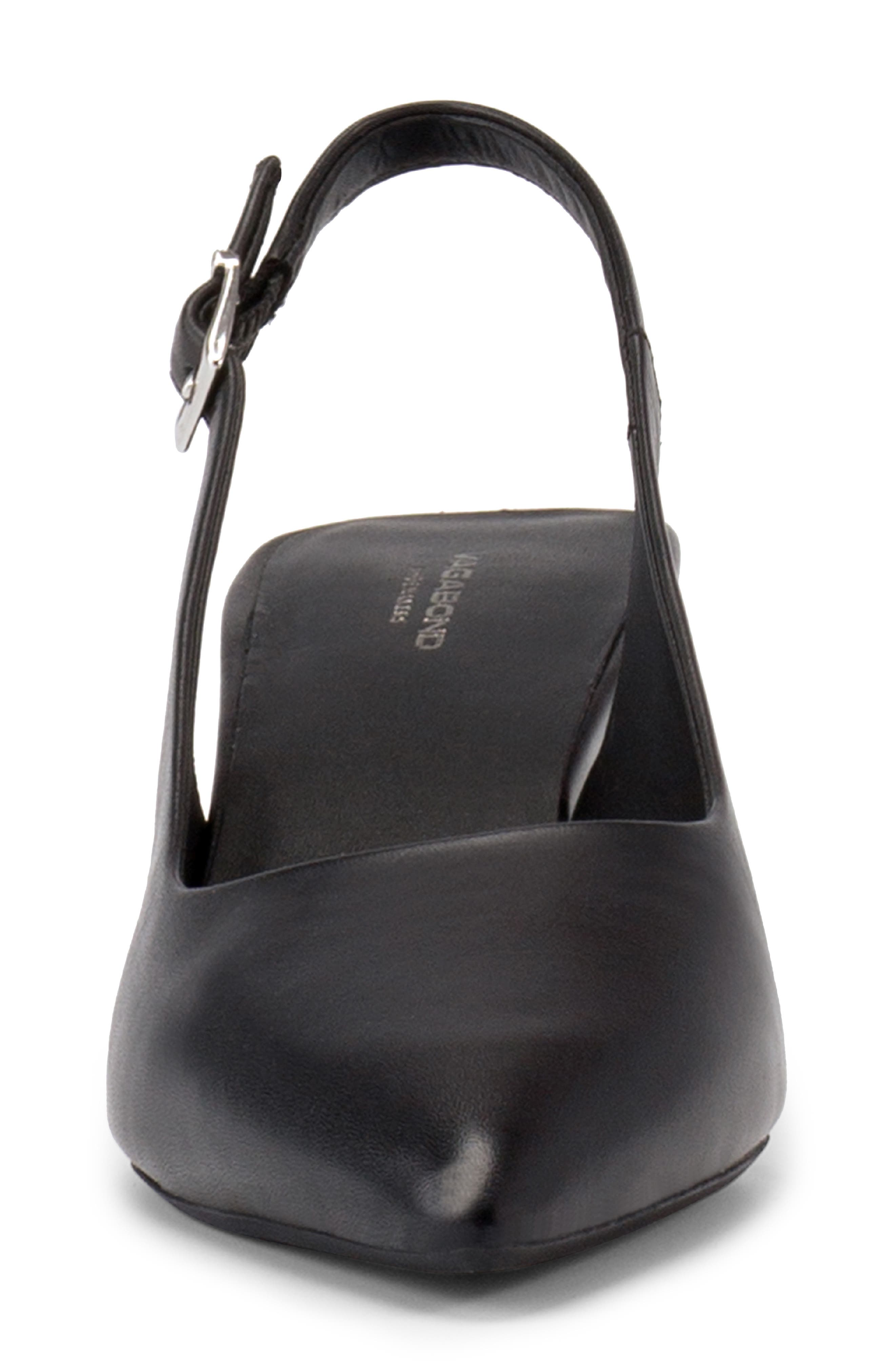 Vagabond Shoemakers Marta Slingback Pump, Alternate, color, Black