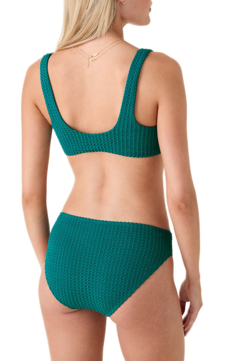 Andie The Bikini Bottoms, Alternate, color, Caribbean Crochet