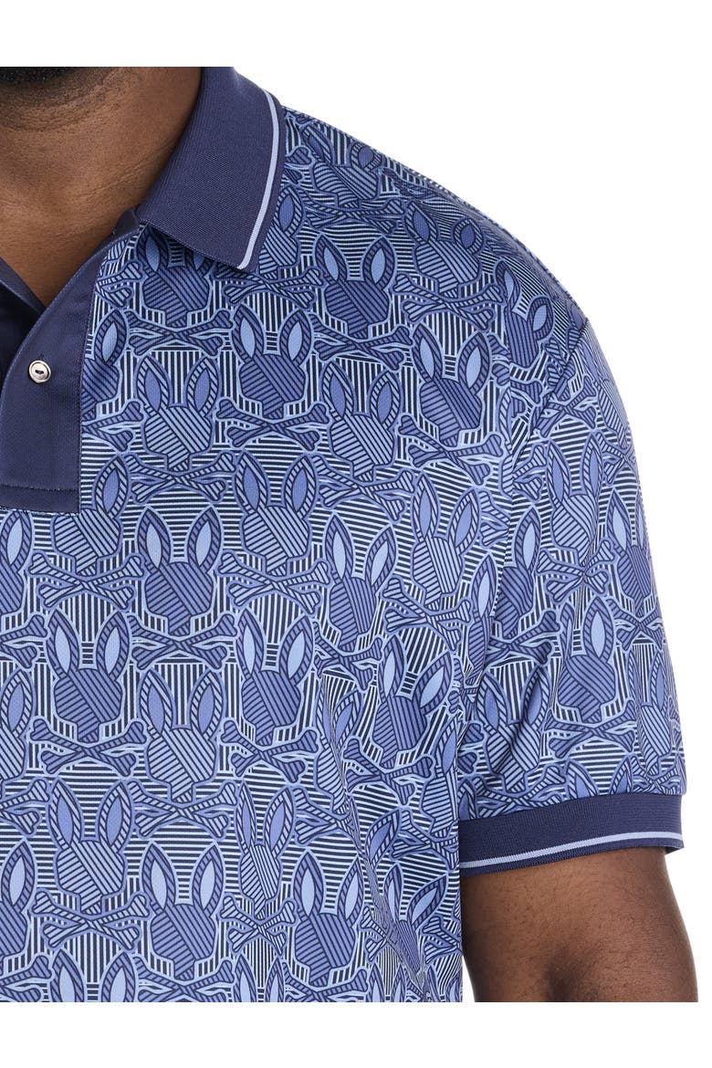 Big & Tall Reynolds Sport Polo Shirt, Alternate, color, BLUE