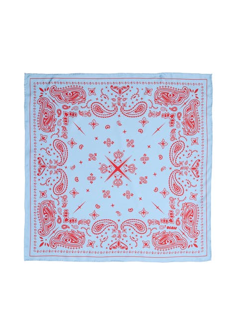 Paisley Silk Bandana Scarf 20