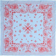 OLAH Paisley Silk Bandana Scarf 20