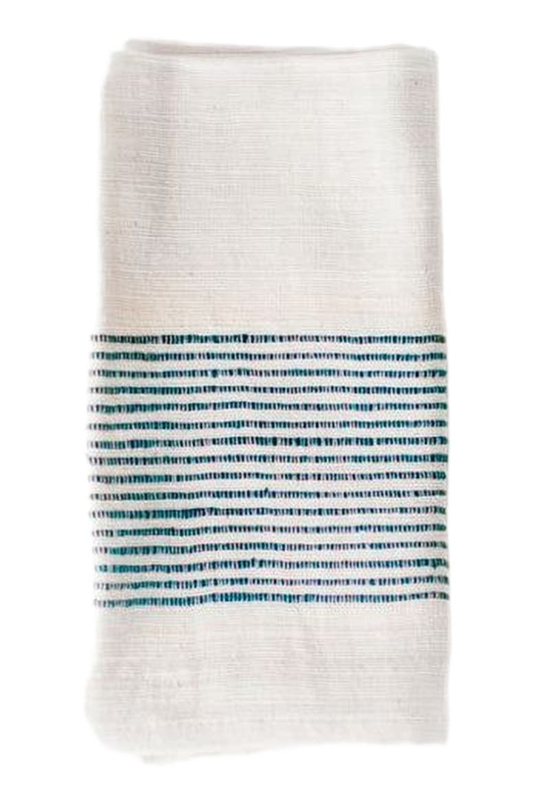 Riviera Cotton Napkins - Set of 4, Main, color, Navy