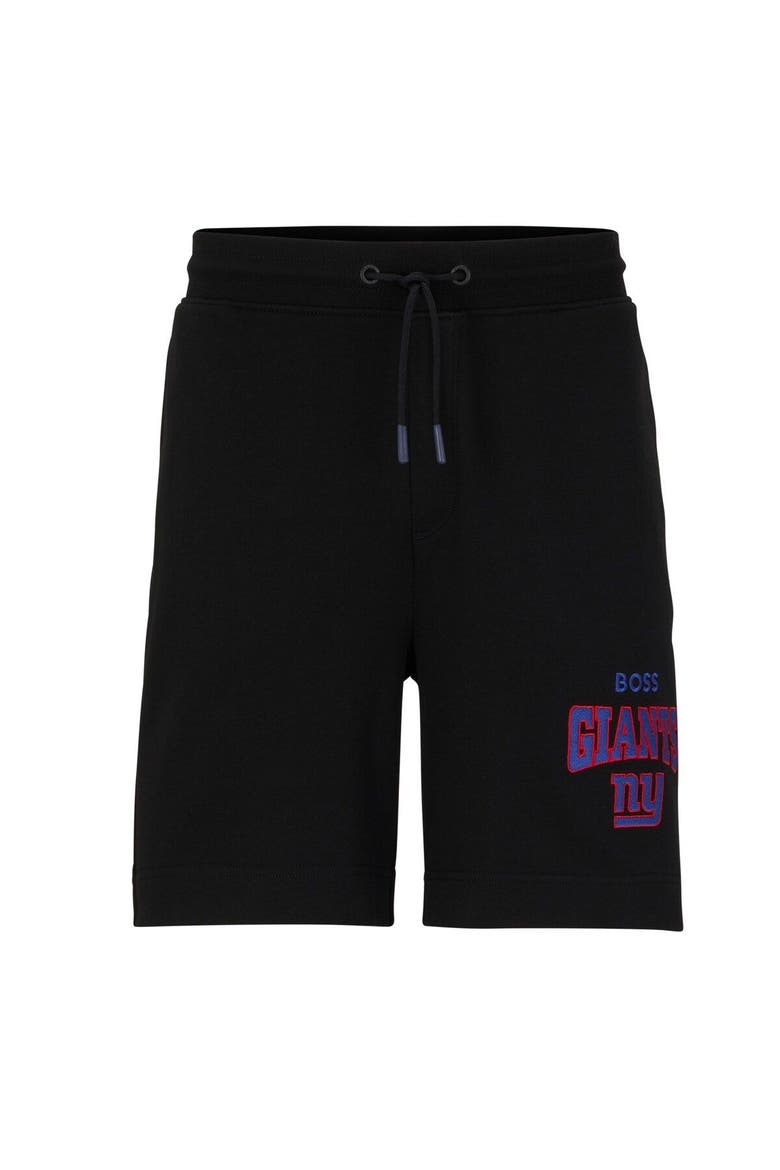 Men's BOSS X NFL  Black/Royal New York Giants Snap Shorts, Main, color, Black