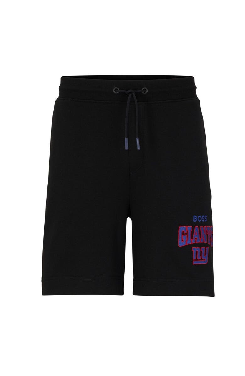 Boss X NFL Men's BOSS X NFL  Black/Royal New York Giants Snap Shorts, Main, color, 