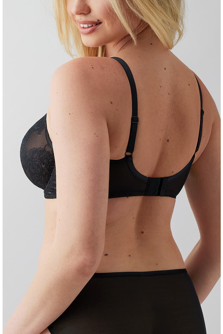Full Bloom Underwire Bra, Alternate, color, BLACK
