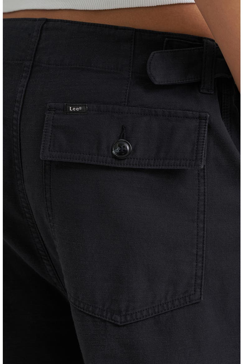 Loose Utility Pants, Alternate, color, WASHED BLACK