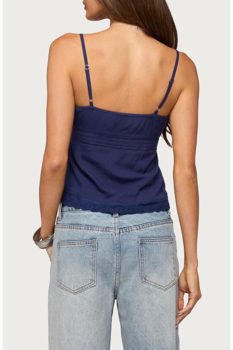 Michal Eyelet Camisole, Alternate, color, NAVY