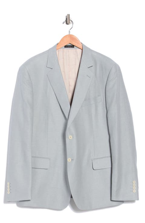 Hopsack Linen & Cotton Sport Coat