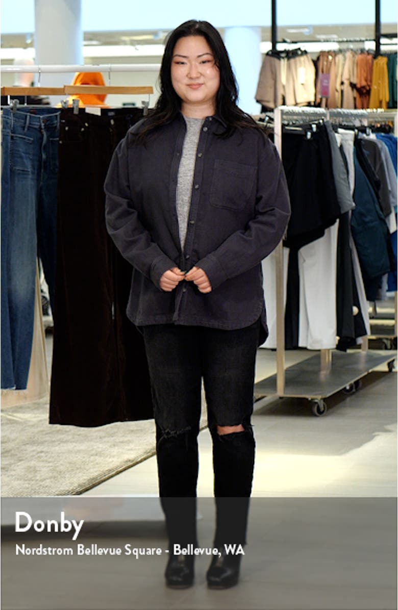 Oversize Cotton Twill Shirt, sales video thumbnail