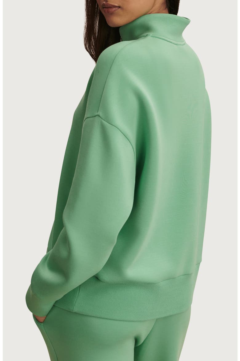Mavis Half Zip Sweatshirt, Alternate, color, GREEN SPRUCE