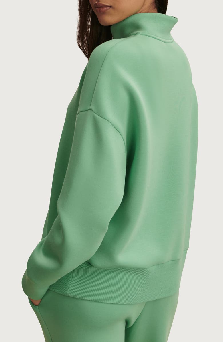 Varley Mavis Half Zip Sweatshirt, Alternate, color, Green Spruce