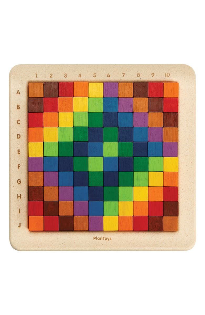 PlanToys<sup>®</sup> Count To 100 Counting Cubes Playset, Main, color, Assorted