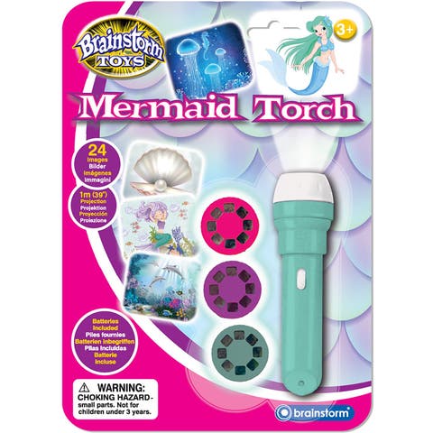 Legler Mermaid Flashlight and Projector with 24 discs