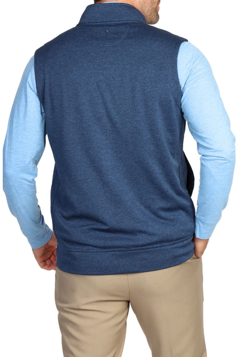 Luxe Fleece Golf Performance Vest, Alternate, color, INDIGO BLUE