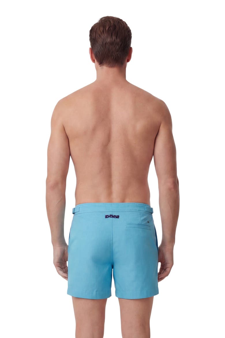 Oxford Mens Swim Tailored Short, Alternate, color, OXFORD TEAL